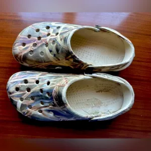 Men Camouflage Clogs