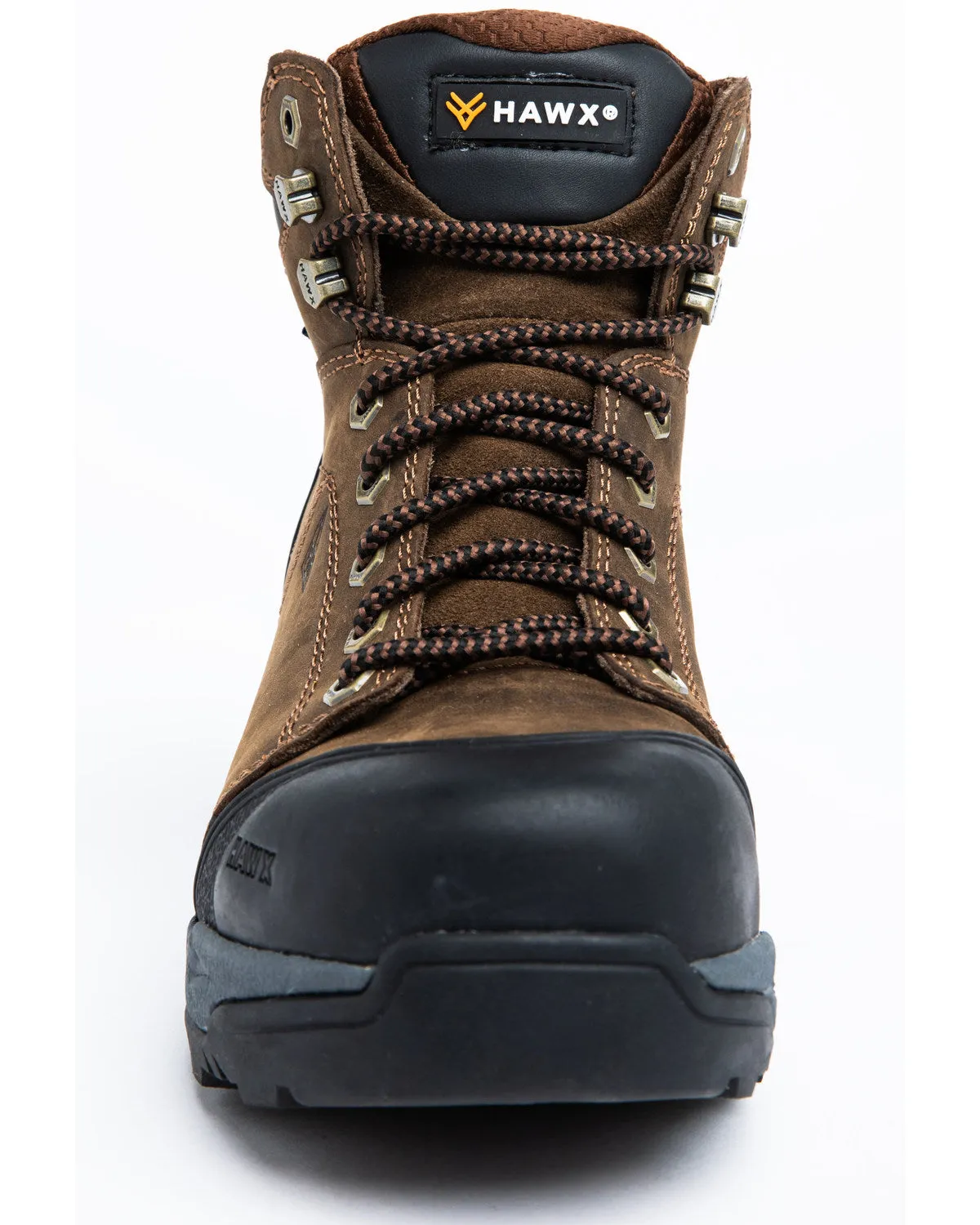 Men's 6" Crew Lace-To-Toe Work Boots - Composite Toe