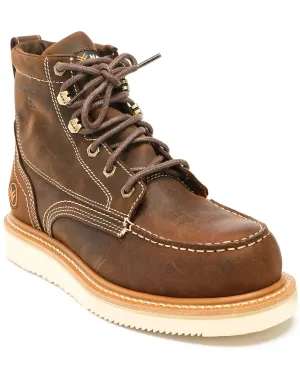 Men's 6" Grade Work Boots - Composite Toe