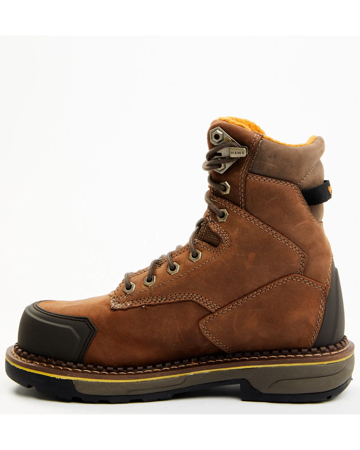 Men's 8" Crew Chief Internal Internal Met Guard Work Boots - Composite Toe