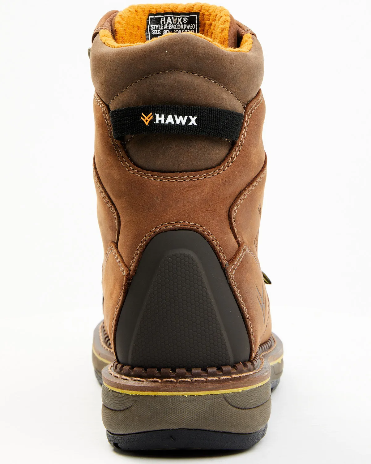 Men's 8" Crew Chief Internal Internal Met Guard Work Boots - Composite Toe