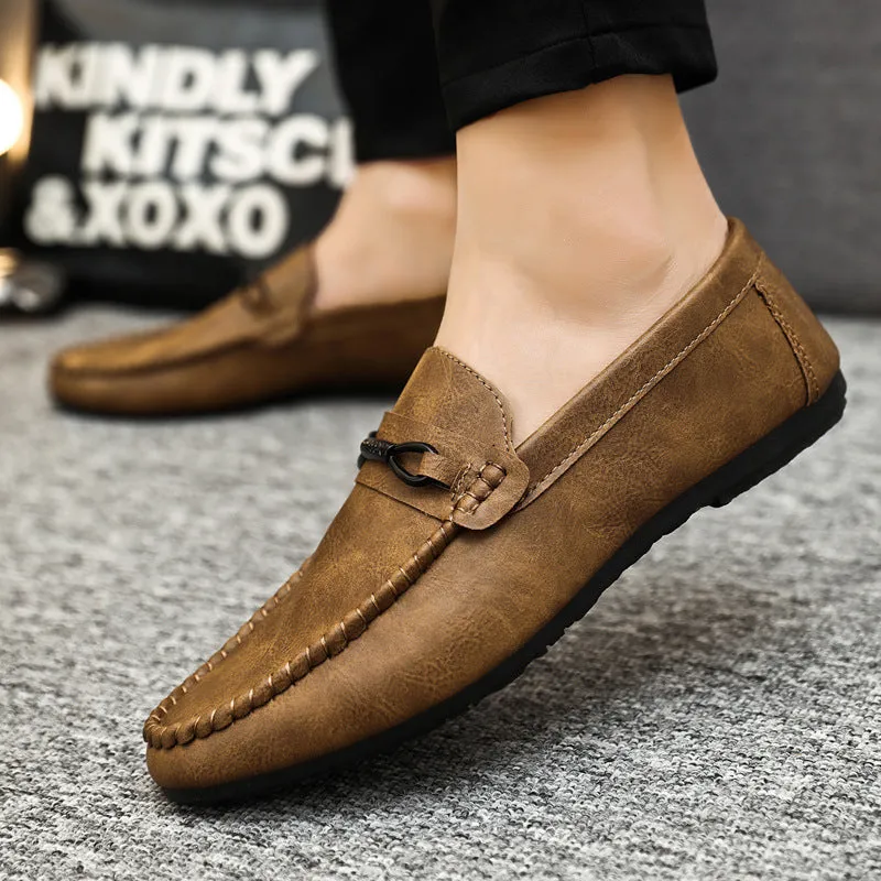 Men's Business Soft Leather Loafers