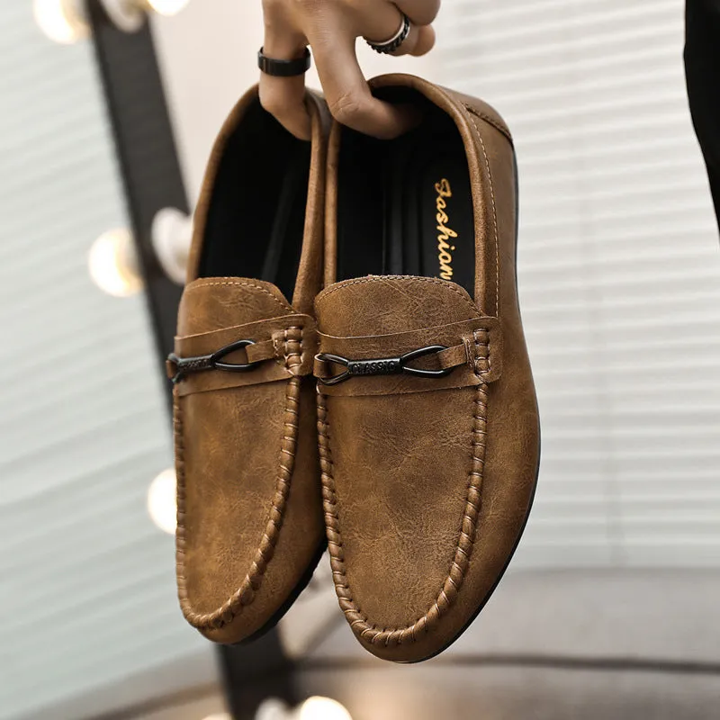 Men's Business Soft Leather Loafers