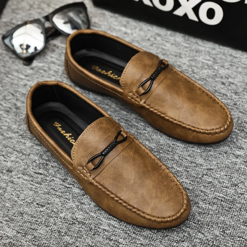 Men's Business Soft Leather Loafers