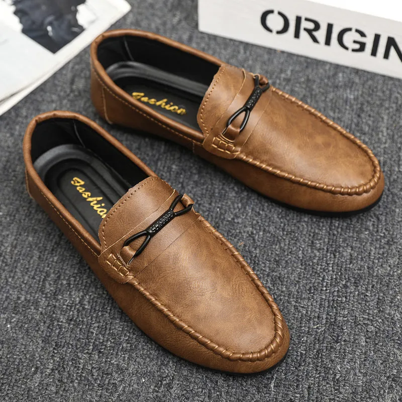 Men's Business Soft Leather Loafers