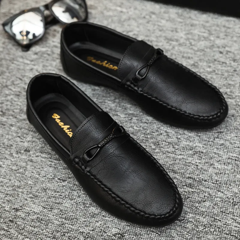 Men's Business Soft Leather Loafers