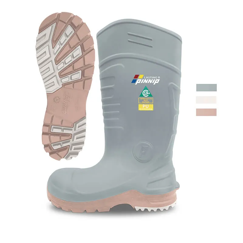 Men's Custom Color Wellington Work Boots-CSA Approved Safety Boots - Steel Toe Waterproof PU Rubber Work Boots ASTM F2413-18 Acid & Oil Resistant
