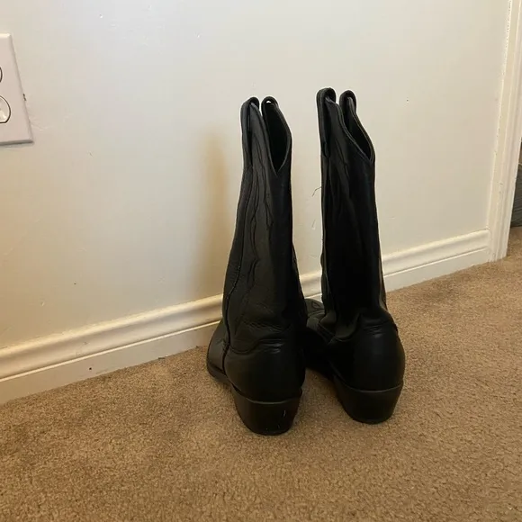 🤠🌵Mens Dan Post Black Boots