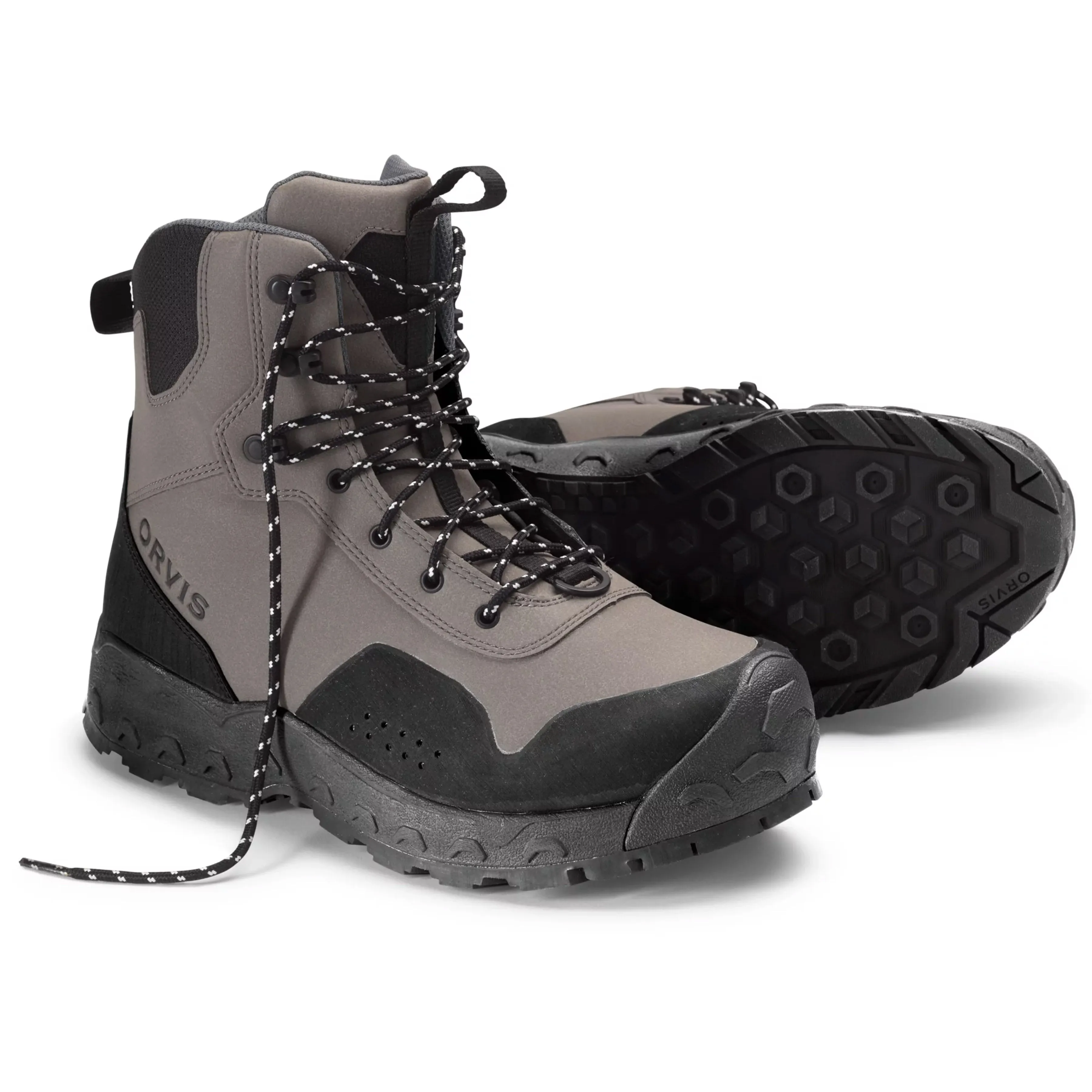 Men's Orvis Clearwater Wading Boots Size 10 - Rubber Sole