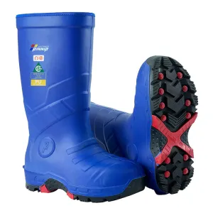 Men's Safety Boots CSA Approved Safety Boots With Composite Toe Waterproof Acid & Oil Resistant PU Work Boots ASTM F2413-18-Blue