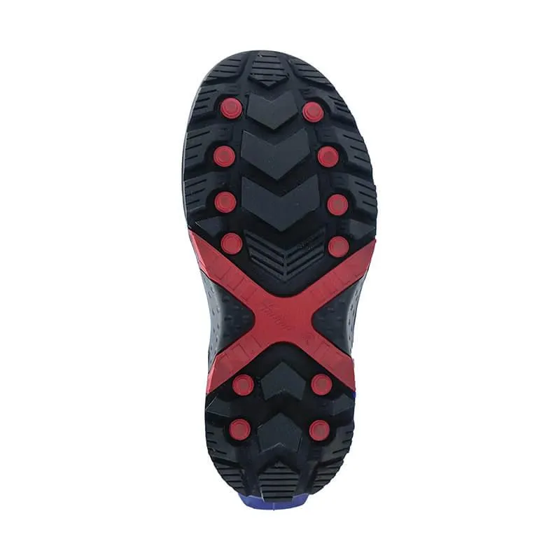 Men's Safety Boots CSA Approved Safety Boots With Composite Toe Waterproof Acid & Oil Resistant PU Work Boots ASTM F2413-18-Blue