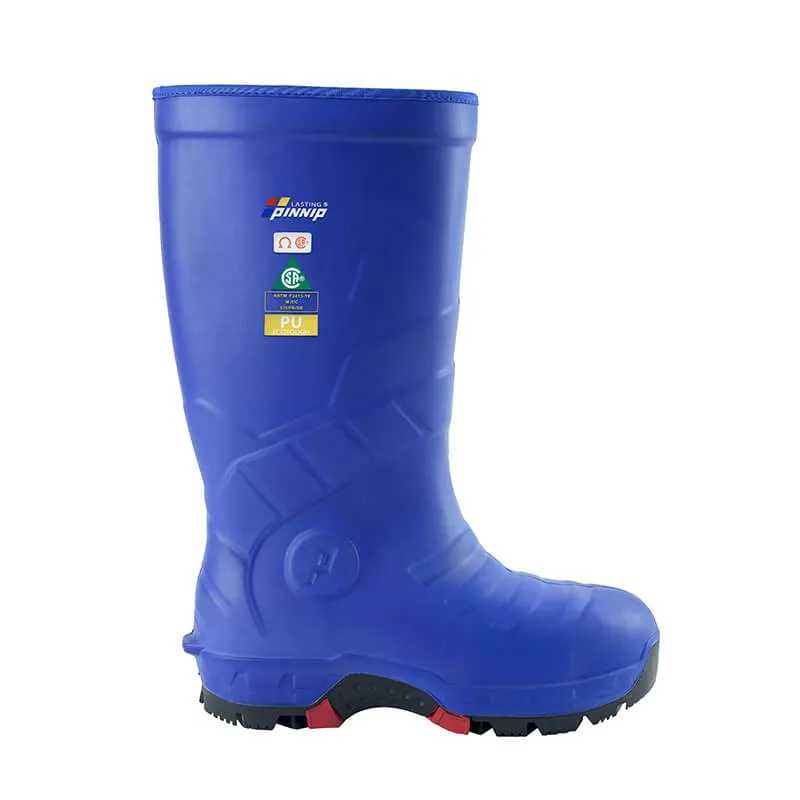Men's Safety Boots CSA Approved Safety Boots With Composite Toe Waterproof Acid & Oil Resistant PU Work Boots ASTM F2413-18-Blue