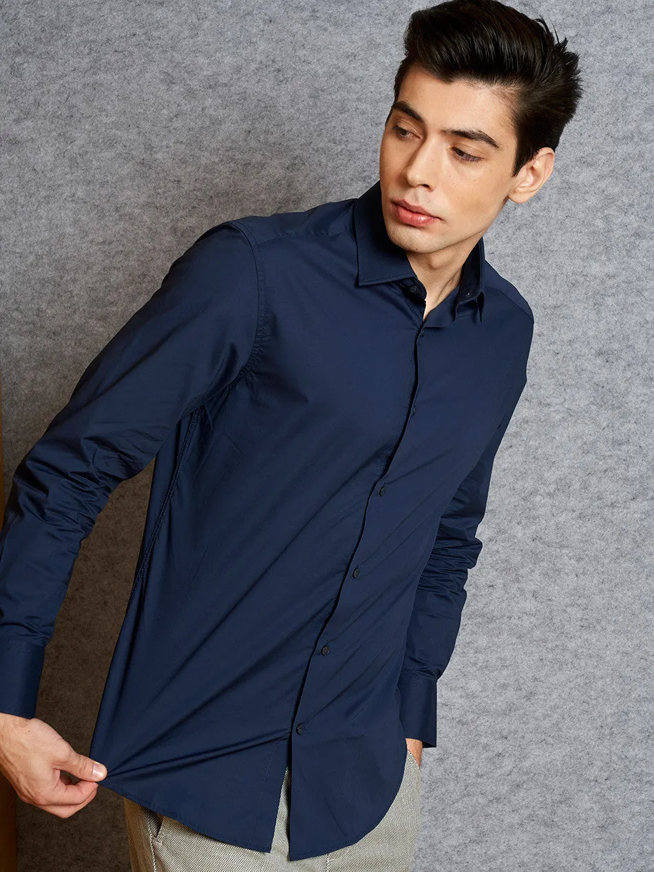 NAVY STRETCH