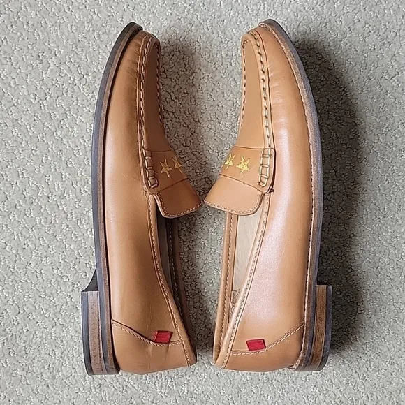 NEW! MARC JOSEPH Leather Loafers Made in Brazil Big Boys 5.