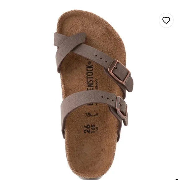 New without tag Birkenstock Mayari Kids Sandal Clogs Mocha size EU 32- USA 13.5