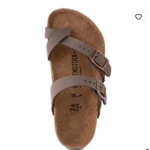 New without tag Birkenstock Mayari Kids Sandal Clogs Mocha size EU 32- USA 13.5