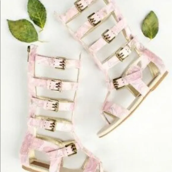 NIB Joyfolie toddler size 9 gladiators