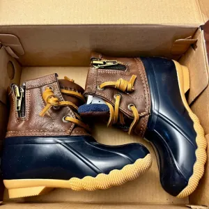 NIB Kids Sperry Saltwater Boots