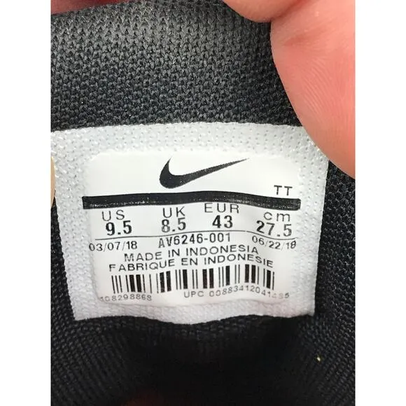 Nike Air Max 95 Just Do It Pack 2018 Athletic Daily Sneakers Mens 9.5 AV6246-001