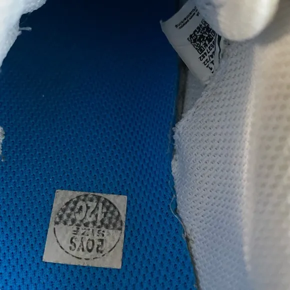 Nike Blazer Lo ‘77 Kids White/Blue Sneakers - SZ 12 C