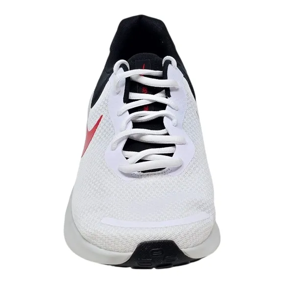 Nike Revolution 7 Running Shoes FB2207-102 Mens Sizes White Fire Red Black