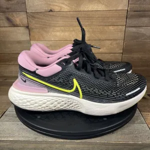 Nike Shoes Womens 10 Sneakers Athletic ZoomX Invisible Run Flyknit Black Pink