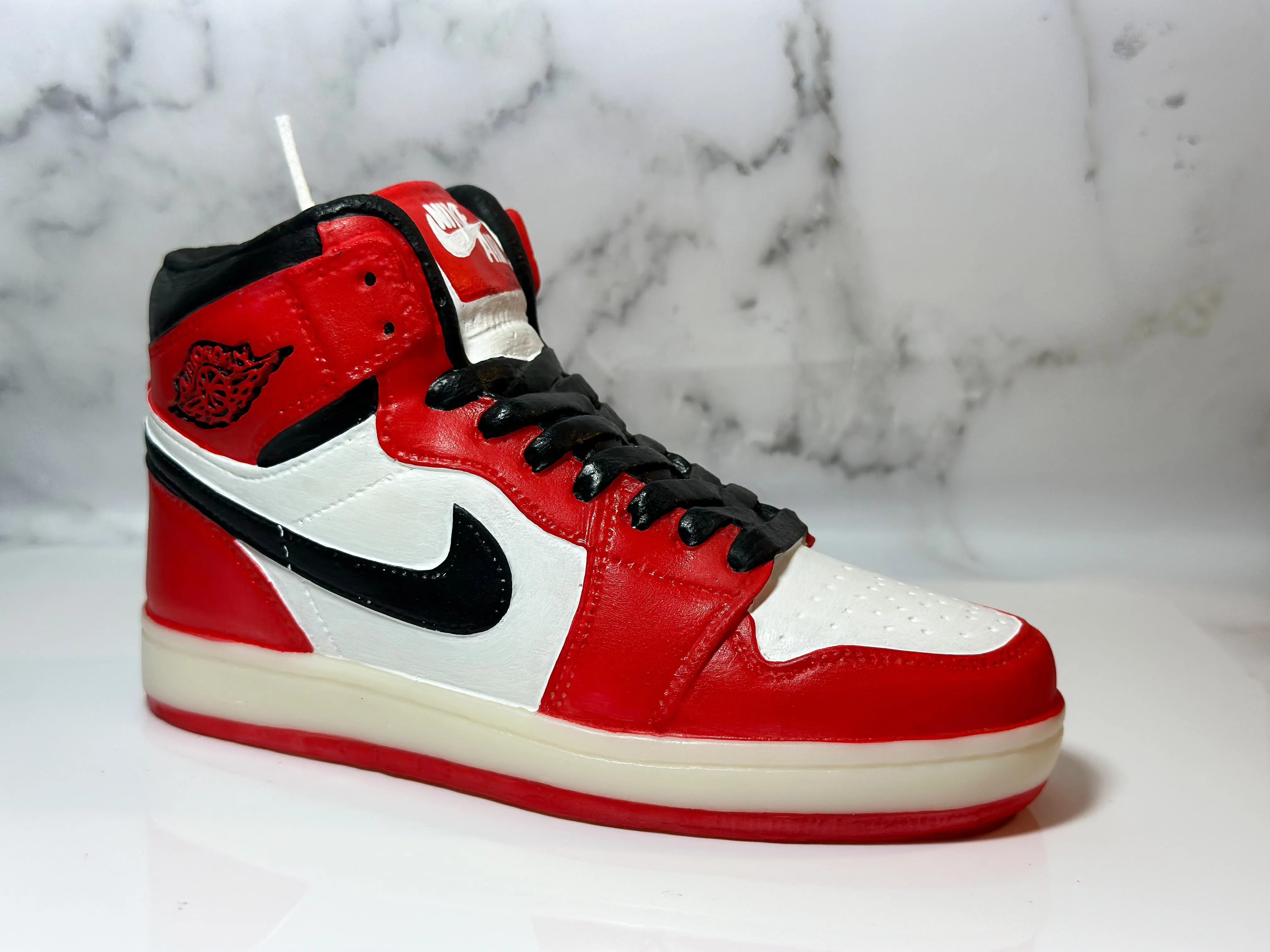 No. 1 Candle-Red/White/Black