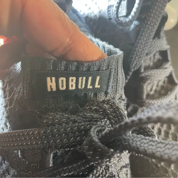 NOBULL Diamond Gray KnitRunner Shoes Mens 8Women's 9.5
