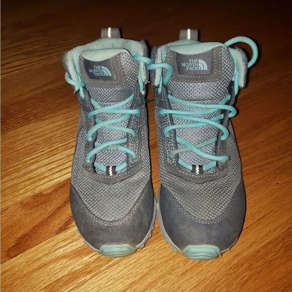 North Face gray boots