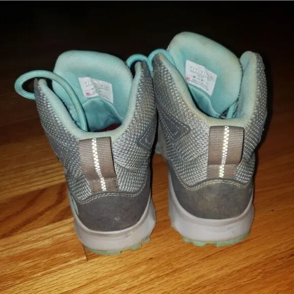 North Face gray boots