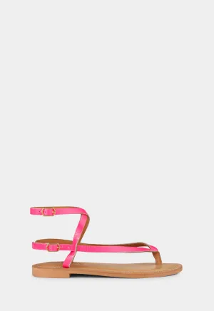 Olive - Patent Pink