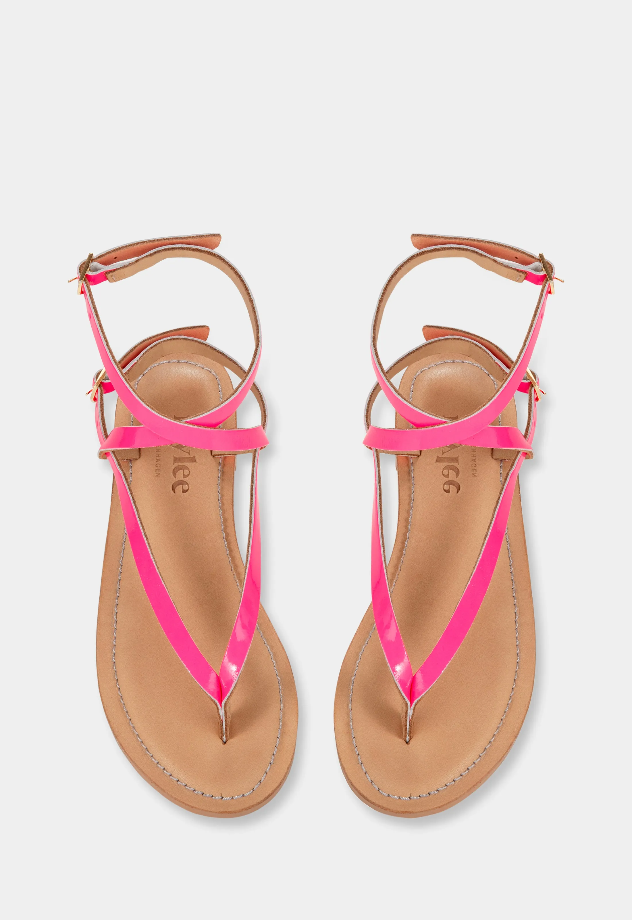 Olive - Patent Pink