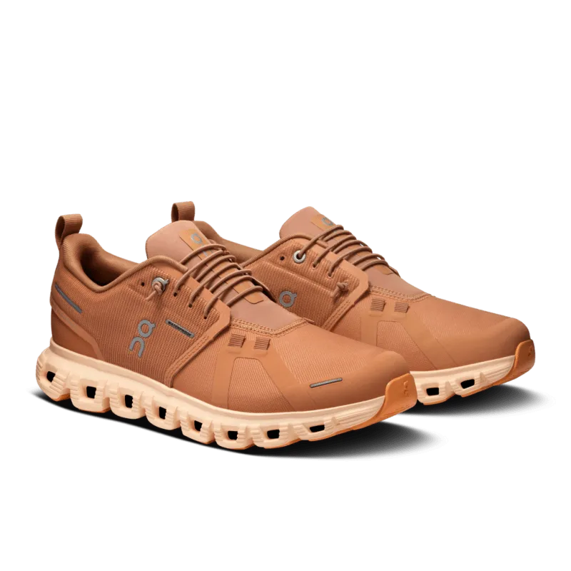 On Women's Cloud 6 Waterproof - Sandstone/Blonde