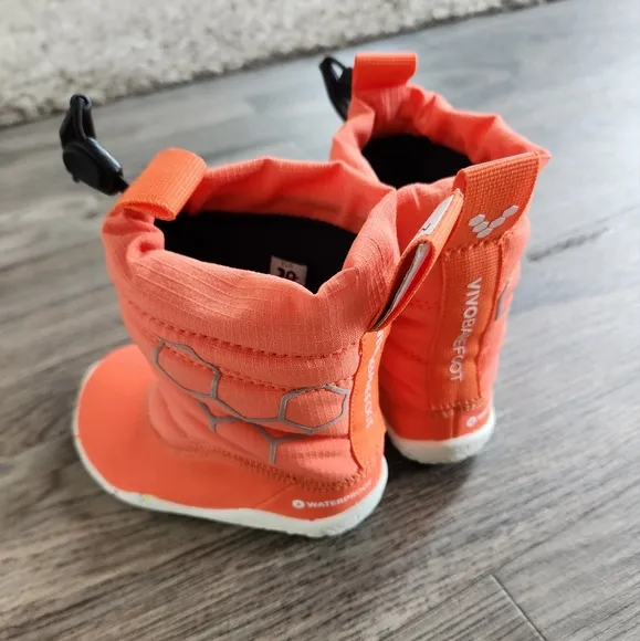 Orange Toddler Kids Boots