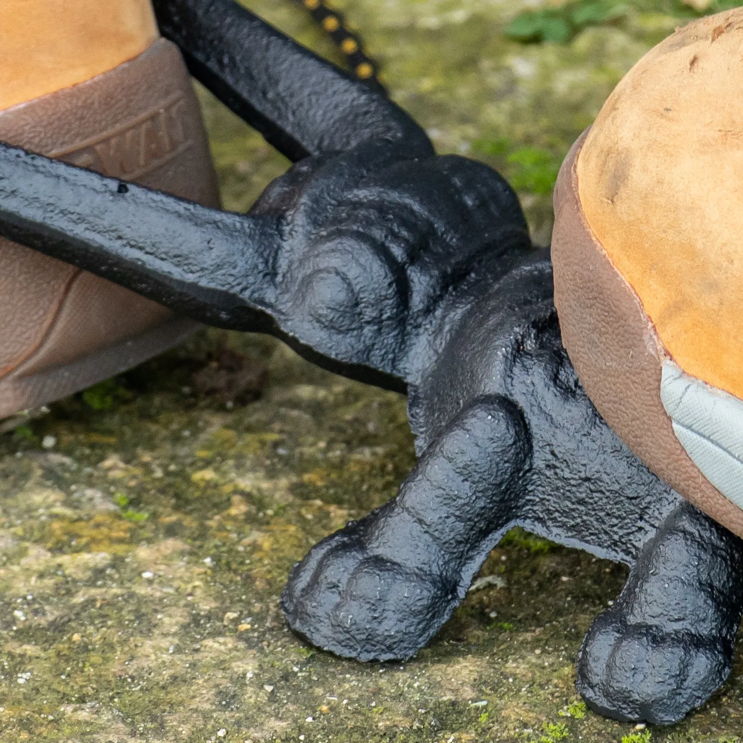 Oxbridge Heavy Duty Cast Iron Beetle Boot Jack Welly Wellie Shoe Remover Vintage