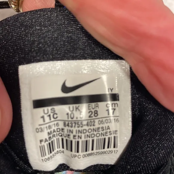 PRESCHOOL NIKE LITTLE POSITE Kids – Hyper Cobalt/Black 843775-402 size 11c
