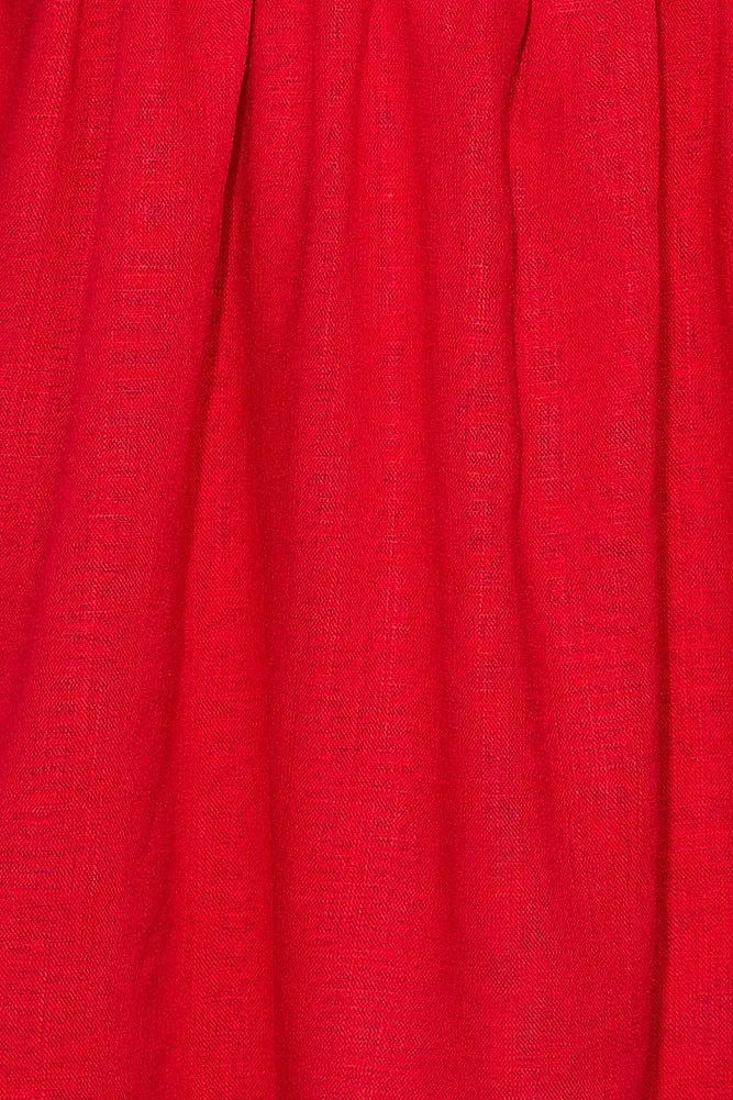 Pretty Pals Mini Dress Red