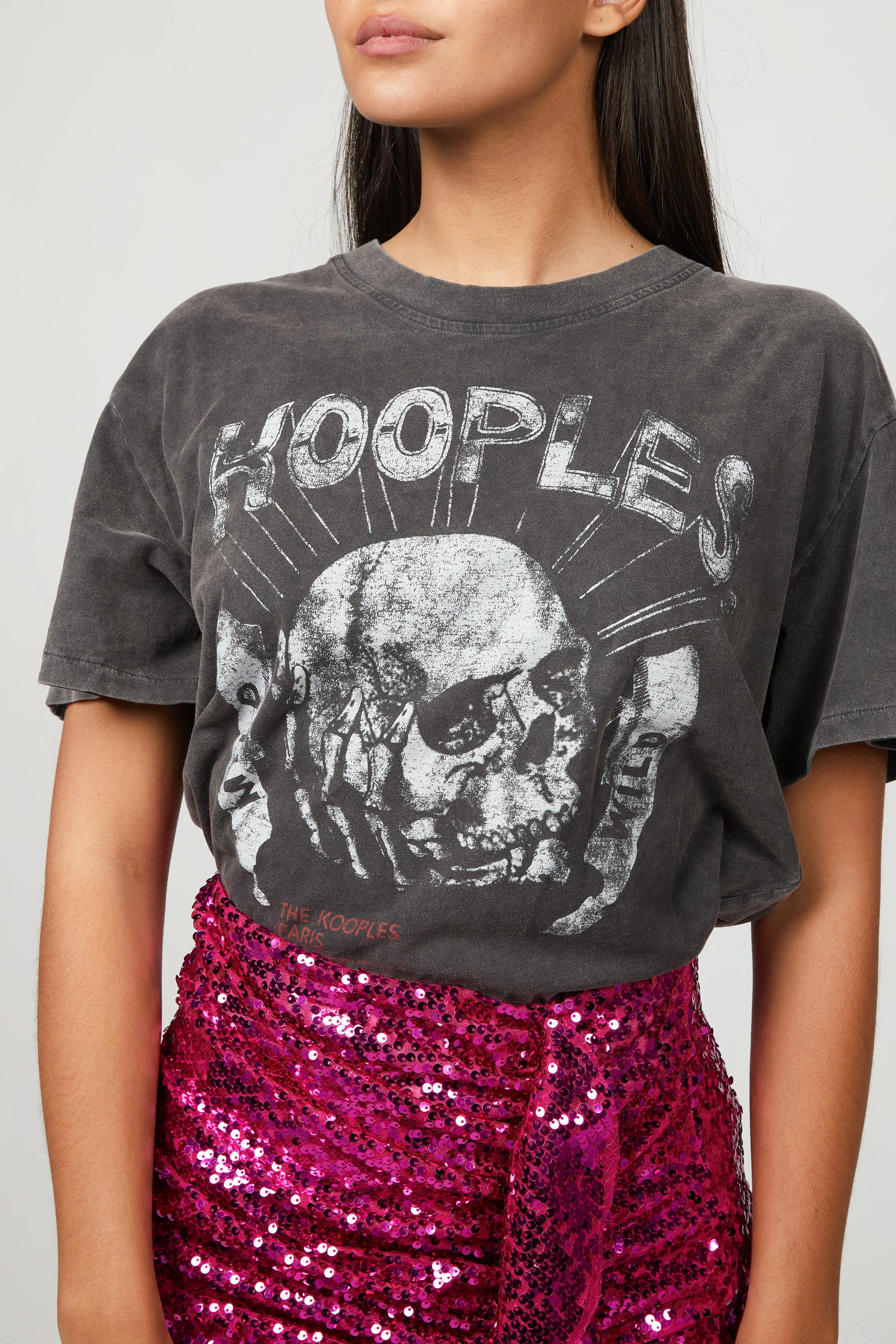 PRINTED CROPPED T-SHIRT
