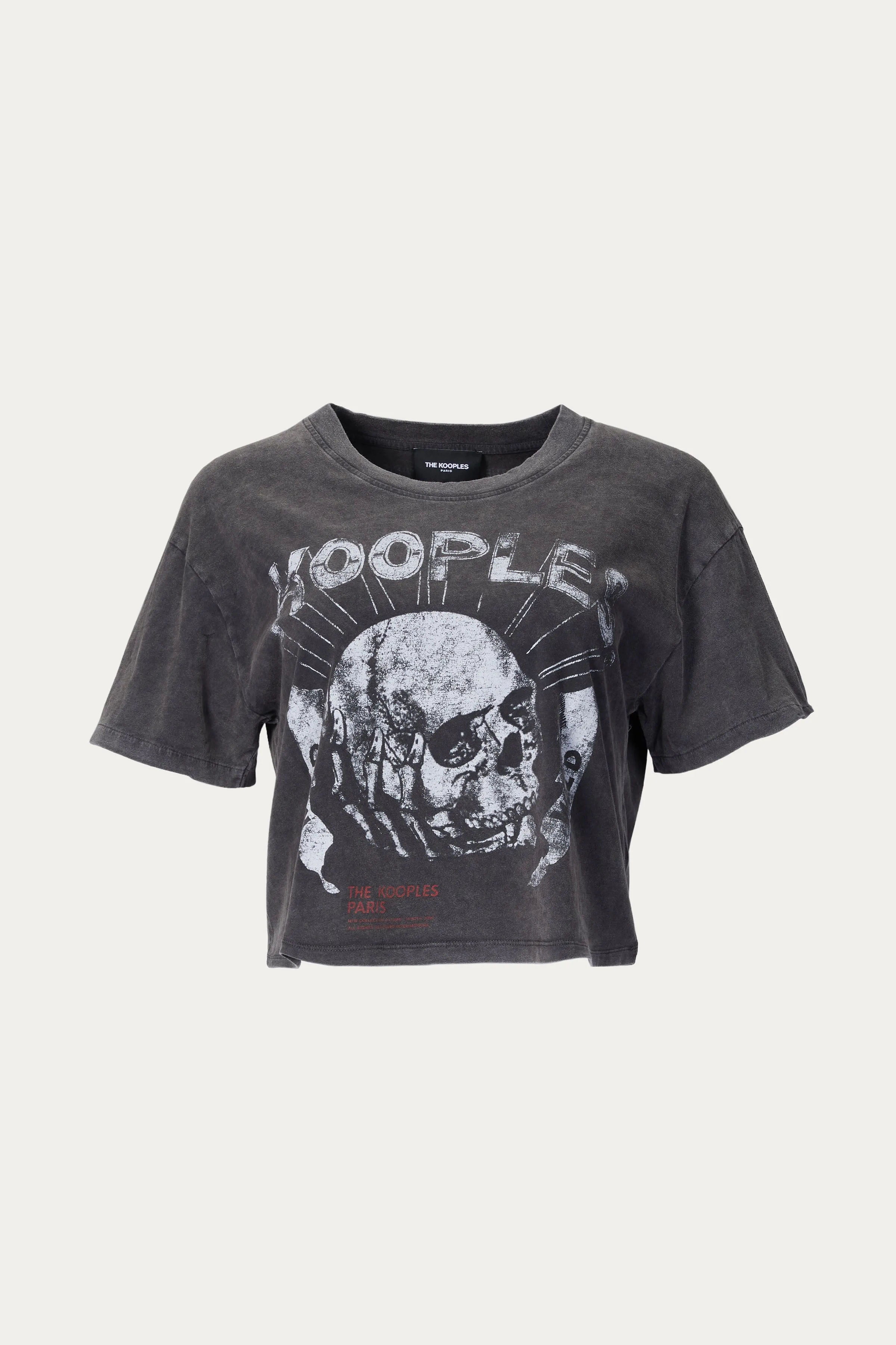 PRINTED CROPPED T-SHIRT