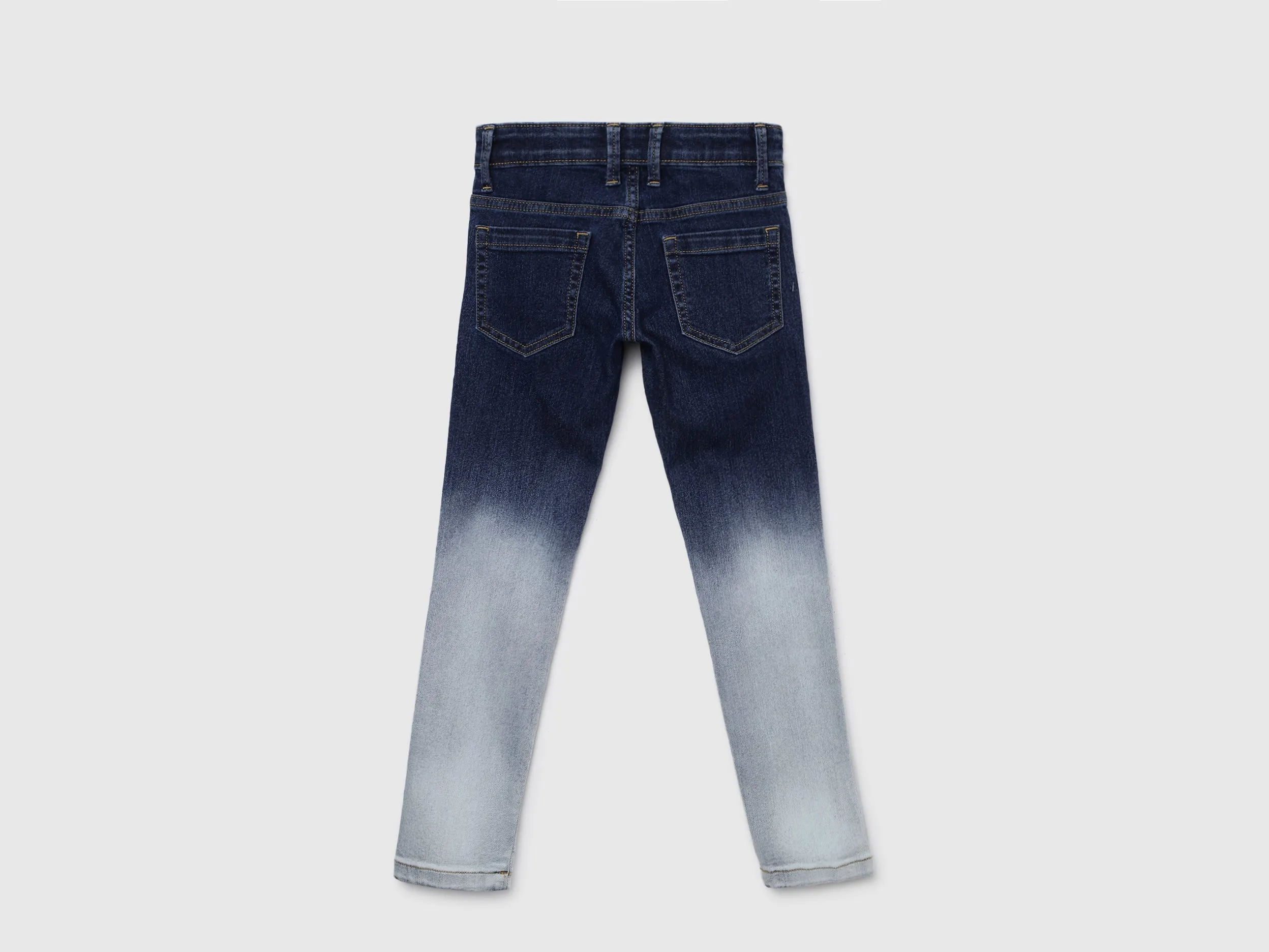 Printed Heavy Fade Slim-Fit Jeans