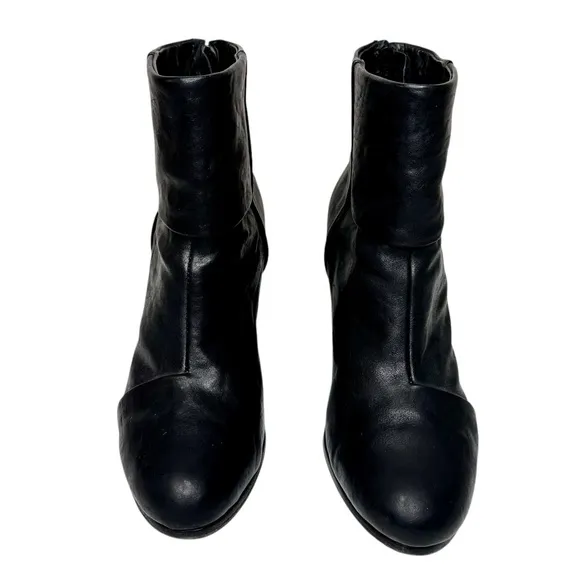 Rag &amp; Bone Newbury Leather Boots Black SZ 38, US 8