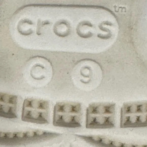 Rainbow Colorful Crocs Kids Clogs C9