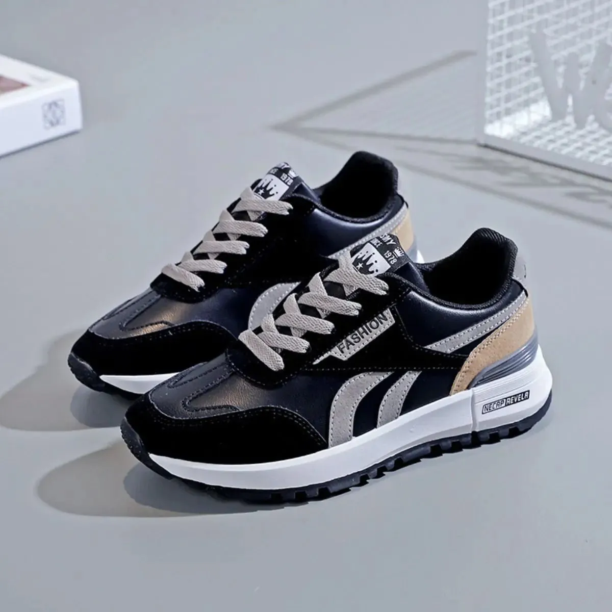 Round Toe Platform Athletic