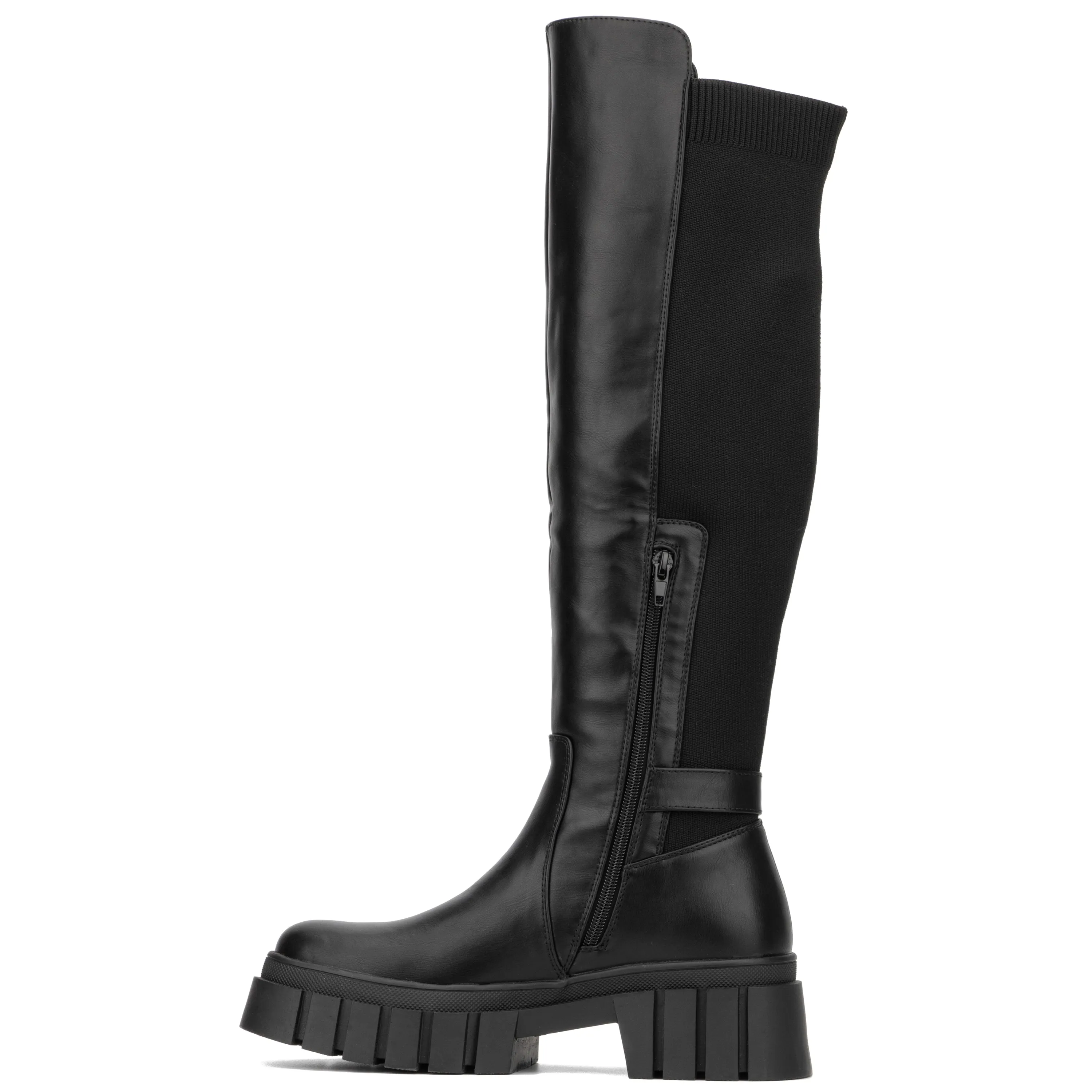 Sara Tall Combat Boots