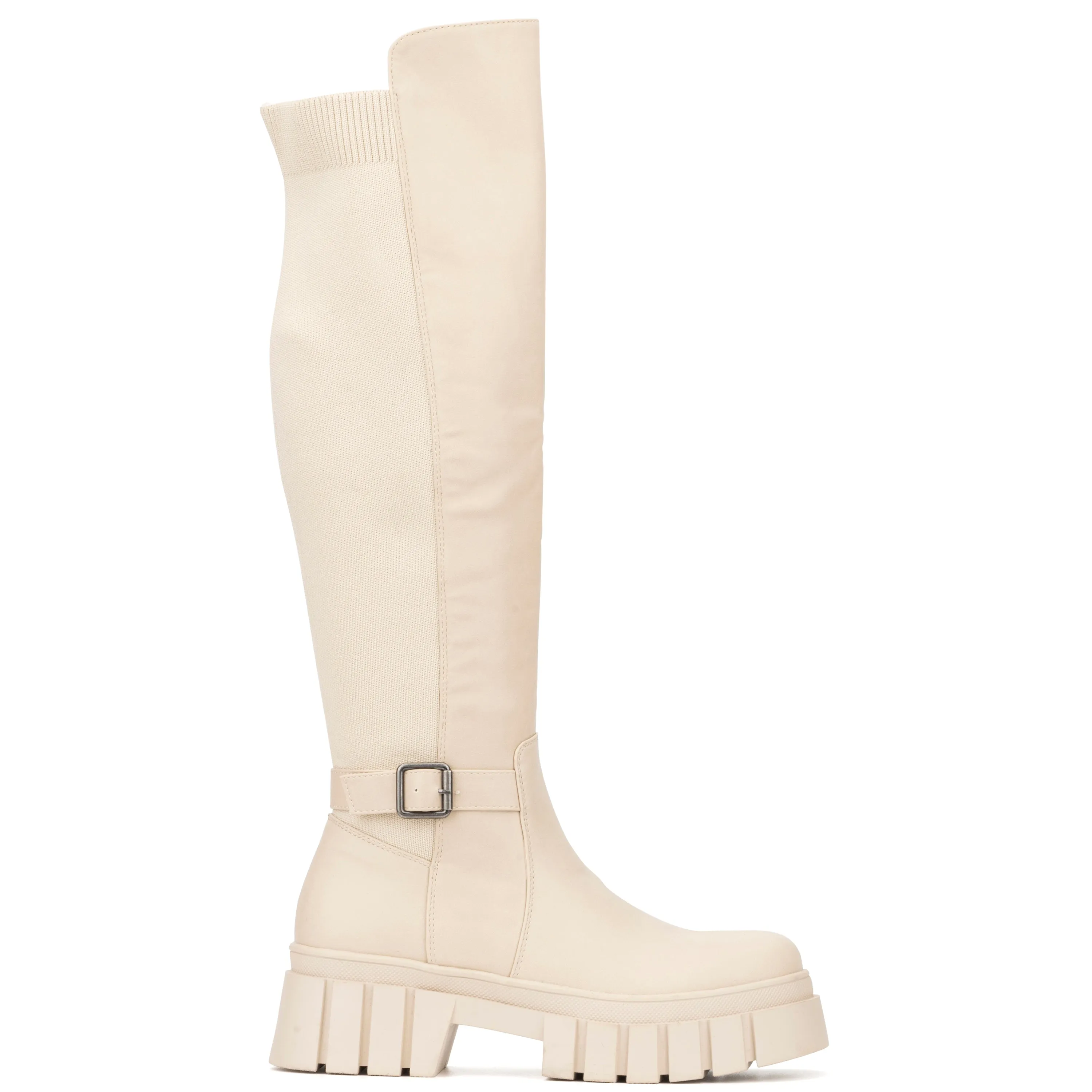 Sara Tall Combat Boots