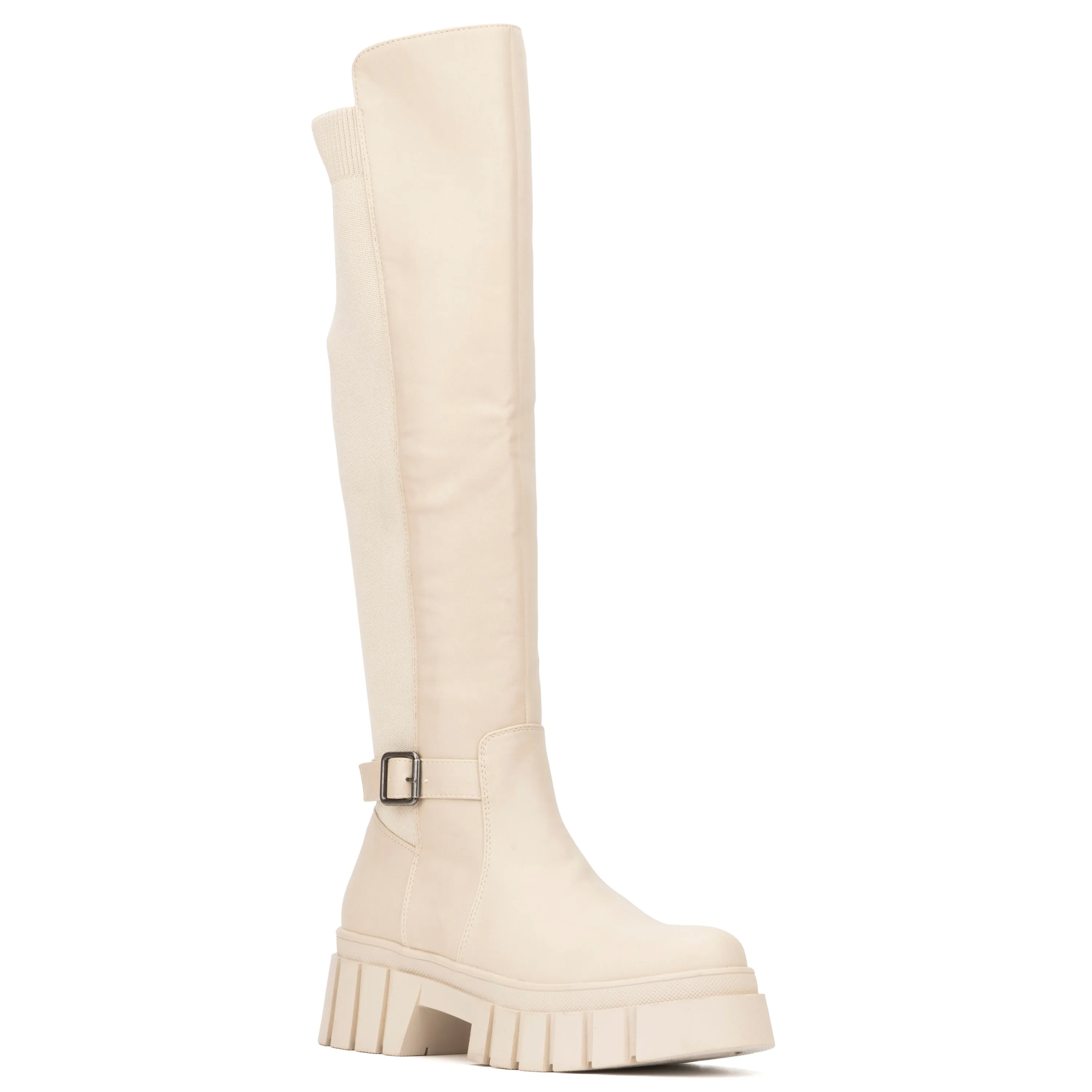 Sara Tall Combat Boots