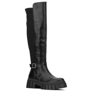 Sara Tall Combat Boots
