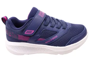 Skechers Kids GOrun Elevate Sporty Spectacular Adjustable Strap Shoes