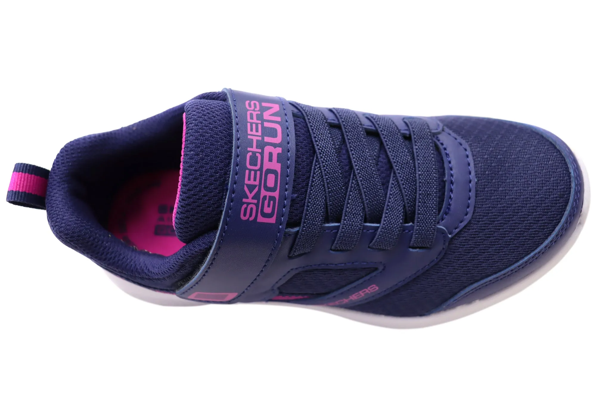 Skechers Kids GOrun Elevate Sporty Spectacular Adjustable Strap Shoes