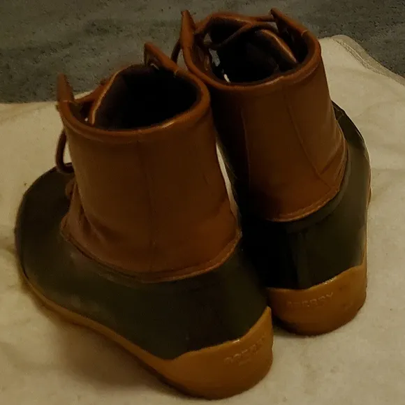 Sperry Duck Boots🦆 - Brown/Black - EUC